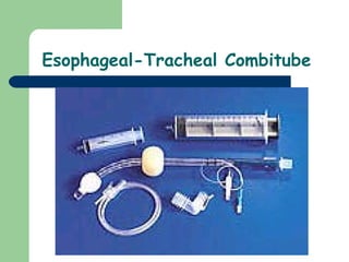 Esophageal-Tracheal Combitube  