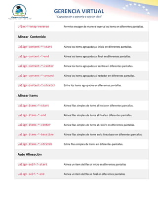 flex en bootstrap | PDF