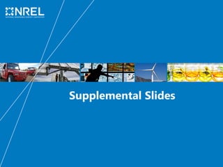 Supplemental Slides
 