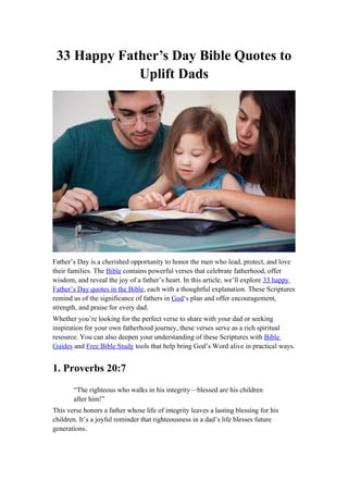 33 Happy Father’s Day Bible Quotes to Uplift Dads.docx
