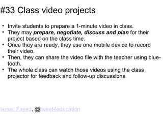 33 Interesting Ways to use Mobile Devices in the classroom | PPT