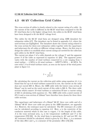 33kV 66kV A Wind Farm Collection Grid Technical Comparison | PDF