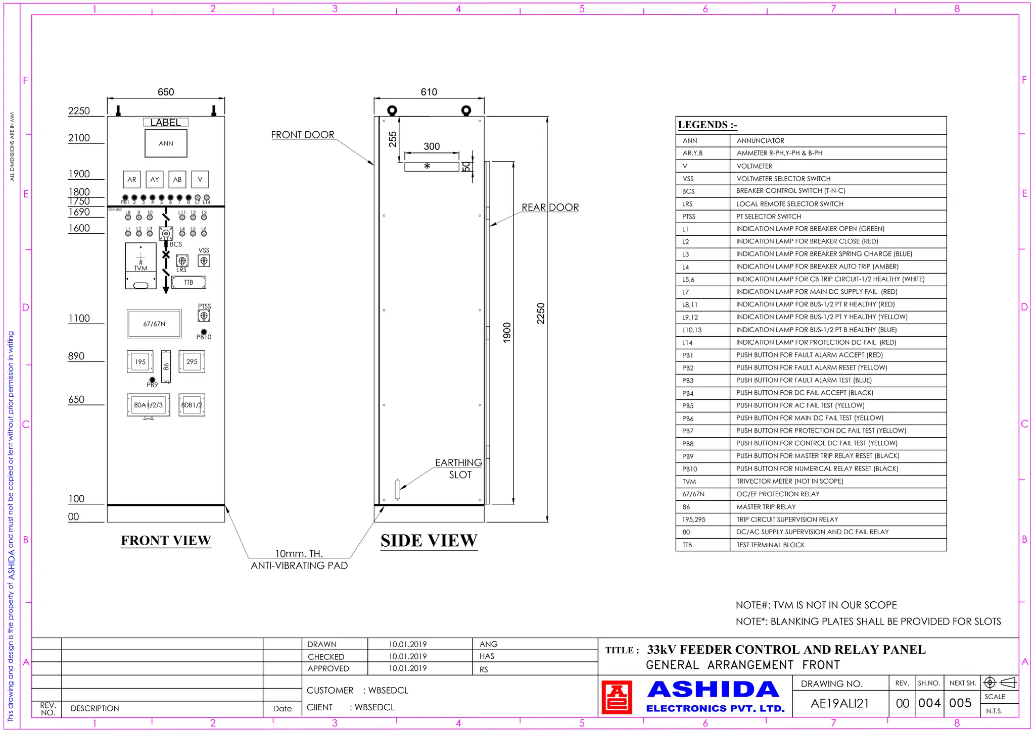33KV FEEDER WBSEDCL AS BUILT (3).PDF | Auto Type | Automotive