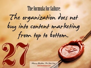 The 33 Undisputable Laws of Content Marketing Success Slide 30