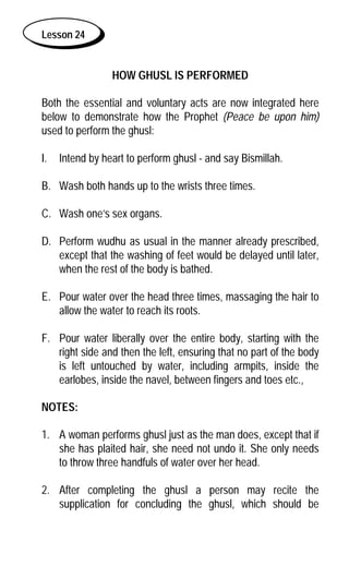 33 lessons for every muslim Abdul-Aziz Saleh al-Shomar | PDF