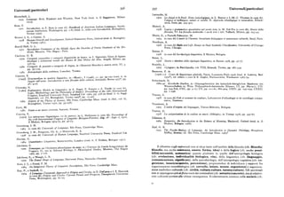 596
Universali /particolari 597 Universali /particolari
Lavondès, H.
Bloomfield, L.
i933 Language, Holt, Rinehart and inston, ew orW' New York (trad. it. Il Saggiatore, Milano xg72 Le chaud et le froid. Notes lexicologiques,in L. Bernot e J.-M.-C. Thomas (a cura di),
Langues et techniques, nature et société, II. Approche ethnologique et naturaliste, Klinck
Boas F.
i974)
' n in F. Boas a cura di), Handbook of American Indian Languages,Smith
sieck, Paris, pp. 395-403.
Maieru, A.
sonian Institution, Washington, pp. i- 3 (t ra
. it., e a so artrad it d e lla solaIntroduction, Boringhieri, xg76 Lo gica e grammatica speculativa nel secolo xirx,in M. Dal Pra (a cura di), Storia della
filosofia, VI. La filosofia medievale: i secoli xiri e xtv, Vallardi, Milano, pp. z33-43.
Torino 1979).
Morin, E., e Piattelli Palmarini, M.
Bruner, J. S., e Garton, A.
i978 Human Gro iot a n eve opmen ,i9 h d D l p t Oxford University Presa, Oxford (trad. i .
' g
P ,
. it. Borin hie 1974 (a cura di) L'unité de l'homme. Invariants biologiques et universaux culturels, Seuil, Paris.
ri, Torino i g S i ). Needham, R.
Bursill-Hall, G. L.
ig78 (a cura di) Right and Left. Essays on Dual Symbolic Classiftcation, University of Chicago
x97i Speculative Grammars of the i e ges ; e ocMiddle A es' the Doctrine of Partes Orationis of the Mo Presa, Chicago.
distae, Mouton, The Hague — Paris. Ramat, P.
xg76 (a cura di) La tipologia linguistica, II Mulino, Bologna.
Cardona, G.. R.
cate orie lin uistiche in huave, in I. Signorini, Gente di laguna. Renzi L.
Ideologia e istituzioni sociali dei Huave di San
ateo e ar, nM l M xg76 St oria eobieuivi della tipologia linguistica, in Ramat xg76, pp. 47-77.
iggo Ca t egorie di pensiero e categorie di lingua,in s
a,
'n s Materiali filosofici », nuova serie, VI, 3, Rosiello, L.
ig79 «Lingua», in Enciclopedia, voi. VIII, Einaudi, Torino, pp. 287-339.
P P. 97-ii 9 .
ig8x An tr o pologia della scrittura,Loescher, Torino. Saussure, F. de
[xgo6-xx] Cou rs de linguistique génerale,Payot, Lausanne-Paris xg i6 (trad. it. Laterza, Bari
ralism in modem linguistici, in «Word», I ( i 9 4 ) xl , p p. gg xg7o ) ; ed. critica a cura di R. Engler, Harrassowitz, Wiesbaden ig67-74.
ql soa della cultura A rmando Roma xg77 p p .
4
Saggio sull'uomo. Introduzione a una f i osooca e a cu ur Schuchardt, H.
38x-4io). x882-go Kr e olische Studien,in «Sitzungsberichte der kaiserlich-koniglichen Akademie der
Chomsky,, N.
Wissenschaften zu Wien. Philosophisch-historische Klasse», CI, pp. 889-gi7 ; CII,
p o y o • g •'n uistics in E. Nagel, P. Suppes e A. Tarski (a cura di), p p. 7gg-8i6; CIII, pp. 3-i7; CV, pp. xii - 6i, 882-go4; CXVI, pp. xg3-234; CXXII ,
Logic, Methodology and the Philosophy of Science. Procee ings o t e i
pp. x-z56.
Congreis, S tanford University Presa, Stanford Cal. ig6z, pp. 52 -5o t r a
. i . in a Tornay, S.
H, . I , o ing . .. „, o ,977~, pp , 3 - 4
xg65 As pects of the Theory of Syntax,Mit Press, Cam
' g
. ( .
'
.
' d.brid e Mass. (trad. it. ibid., vo .
x978 (a cura di) Voir et nommer les couleurs,Laboratoire d'ethnologie et de sociologie compa
rative, Nanterre.
Boringhieri, Torino ig7o, pp. 39-258 ). Trombetti, A.
Corti, M. xgo5 L' u nitàd'originedel linguaggio, Treves-Beltrami, Bologna.
ig8i Dante a un nuovo crocevia, Sansoni, Firenze. Turton, D.
Coseriu, E.
Les universaux linguistiques (et lei autres), int es autres in L . H e i lmann (a cura di), Proceedings of xg78 I. a catégorisation dela couleur en mursi (Ethiopie), in Tornay ig78, pp. 347-67.
I:x 972)
the rrth International Congress of Linguisti: Bologna-Florence,
ug. 2 e Ullmann, S.
Il Mulino, Bologna xg74-75, pp. 47-73. i962 Se mantici.An Introduction to the Science of Meaning, Blackwell, Oxford (trad. it. Il
Mulino, Bologna xg66).
Greenberg, J. H.
1963 (a cura di) Universali of Language, Mit Presa, Cambridge Mass. Zipf, G. K.
1935 The Psycho-Biology of Language. An Introduction to Dynamic Philology, Houghton
ig7S (a cura di) Univerials of Human Language, t an or n 'a e Stanford University Presa, Stanford Cal.
Mifilin, Boston; ed. Mit Prese, Cambridge Mass. i.g65 .
Herdan, G.
i964 Qu a ntitative Linguistics,Butterworths, London
(tra . i .d (trad. it. Il M u l ino, Bologna ig7i ).
Jakobson, R.
9 9 Remarques sur l'évolution pho o og qonolo i ue du russe,in «Travaux du Cercle Linguistique de Il dibattito sugli universali non si situa tanto nell'ambito della filosofia (cfr. filosofia/
Prague», II' ora in Se lected IVritings,I. Phonological
tu ies, ou on ,
l
filosofie, ma anche esistenza, essere, forma, idea ) e della logica (cfr. anche possi
bilità/necessità, semantica) quanto piuttosto in quello dell'antropologia biologica
Jakobson, R., e Waugh, L. R. (cfr. evoluzione, individualità biologica, vita), della linguistica (cfr. linguaggio,
i979 The Sound Shape of Language, Harvester Presa, Hassocks
( ussex).assocks Sussex .
comunicazione, significato), della psicofisiologia, dell'antropologia cognitiva (cfr. co
gnizione, innato/acquisito, percezione), proponendosi di individuare i rapporti fra
xg64 An I n tegrated Theory of Linguistic Descriptions, Mit Presa, Cambri ge
ass.
organizzazione neurobiologica (cfr. cervello, istinto, mente, organismo) e organizza
Kay, P.,P. e Sankolf G. zione simbolico-culturale (cfr. civiltà, cultura/culture, natura/cultura). Gli universali
non si oppongono piu alflatus vocis dei nominalisti (cfr. astratto/concreto), ma al relativi
(a cura di), Pidgins and Creoles: Current Tren s an
rospec s,d n d P roi ects Georgetown University
smo culturale portato alle ultime conseguenze. Evidentemente esistono nelle società (cfr.
Presa, Washington, pp. 6x-7z.
zo
 