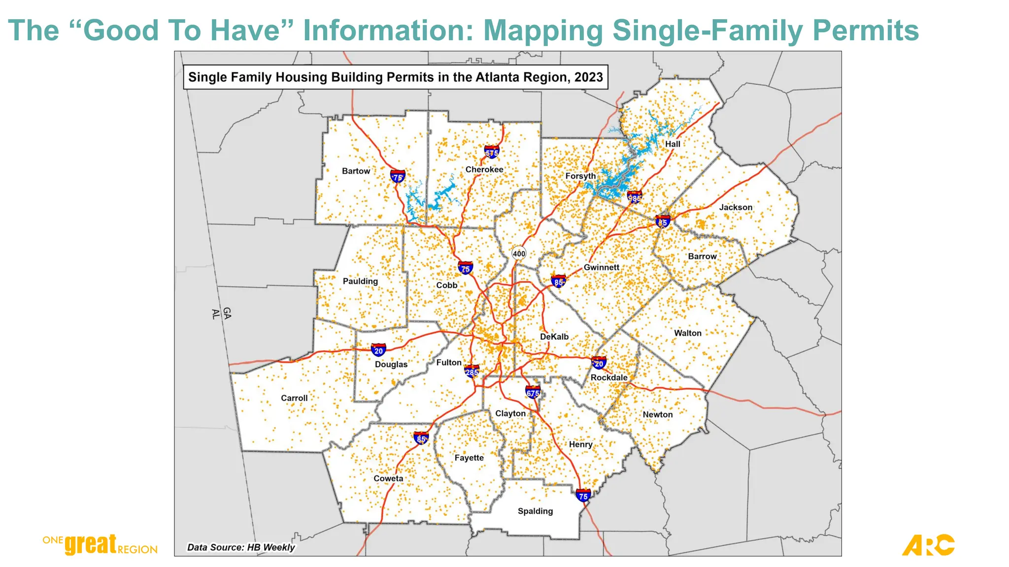 The “Good To Have” Information: Mapping Single-Family Permits
 