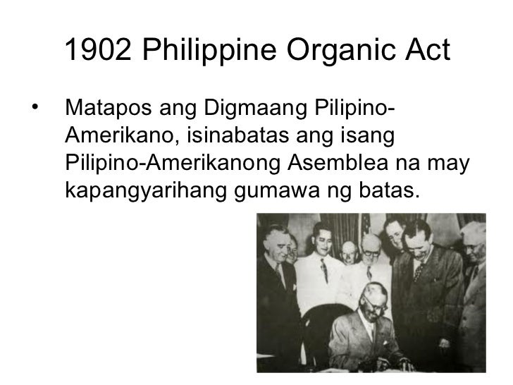 33 panahong amerikano pulitikal