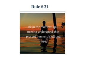 Rule # 21
 