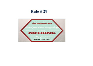 Rule # 29
 