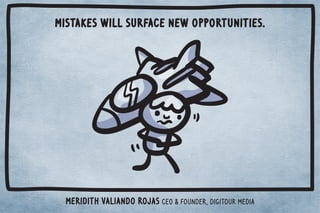 Use your negative experiences to regroup. 
Michael A. Stelzner CEO  Founder, Social Media Examiner  Mykidsadventures.com 
 