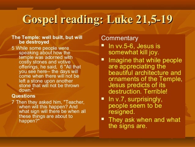 33rd Sunday C