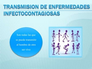 Son todas las que 
se puede transmitir 
al hombre de otro 
ser vivo 
 
