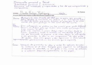 -De-sar -o llo r>erson,¡l v
Iá<*n*t-l-j f*"3on6¡f ilQe*crnoce s u5 c"uelidodes
CórnFg¡re rCIS.
Óo.i.rl
oU*'on(: rn,'c:
y c clpcte; clacles -f t.rs áe s;us d-o-tnpo.ñerqs )
8o. Producto
NCIfVIERE:
Situacién didáctica para favorecer el o personalflsocialen el niño
f nicio it4or*r.,*to lot niRcs
(obr? ,,r.f.r.,tii  lc>
ulq *?'o' d* +Lcrtra
inver10r Urc{ FCrcl
*l cuenf6 d"l .jrbol que- ne querfq óer o -o^deescuchc,rJn cón .,1*Já,.ín y
.L:, il;l+;'"qü, *-,i'álr*
y un cu ert-l o . E-r! onces $'g prcjc)e n"L ¡d -q os n i ñ os
pclr*iciFc,r e¡1 ellc, c-Drho i5=-'-te) ccr{:n-rto.
C aJ - n', ns ín ven*crrcj s, . pr.pio Ji-lg)po sqó"r je va y c^ Jo-Jo I o*.o'.o . (..ien-lrcrs *or.,}l i; r-";;tf; ir-s -=J¡ bi*ÁJ. -el puic4
urlo t.ez-
**evrr¡ínodo
se pr*pone ca lcs niños Ji b.r'¡o, la =rP-r-,.q"*fty, qsr p>res*-{-o, lo oHr""' o .sus co.-rr,oañ€res '-l* o*"o É>rJdo
det Jon Jln " ( Lo= nrñc¡s qpcrycñ y do., {uE*renó-i'c¡s (7 o*ros,-o.}ier-,J
Stgerencfco rnue='*.o -.er-L.,*roneio, *]. ',*= J.oierñ6:s X.r* lo requi.e-ren) .¿
(f*rr* : b*= p,.rÁ J* p reserr *7, lo otro I rc ai bí, l.,s optc, usa:
5e s en*ar.ín €:ñ et áre.o trc¡nquí(q pclr c{ €xpres ¿ar
q I re .r lf ¿or  o. ac{r'ví d<rd i 5;¡ l- 1= qu*'f- c} r-c> / cc5rr)c
y sÍ es*oríc'n "l
i.po.-*o: crpr€ e'-tár to cA -:rrs popJs
olrí
 