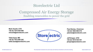 Storelectric | PPTX