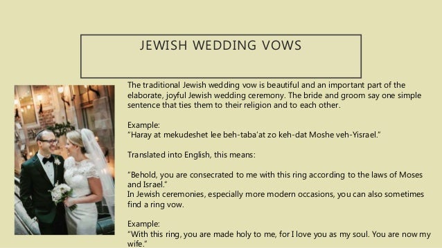 33 Traditional Wedding Vows To Inspire You