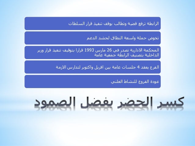 رسالة قرار 46 للمنفذ ضده