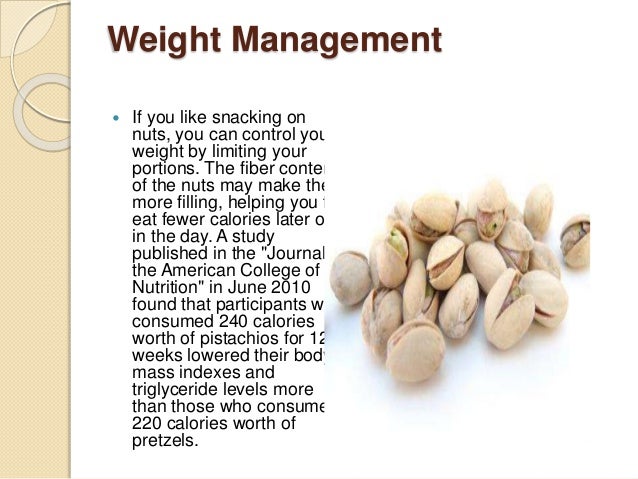 What are the health benefits of pistachios?