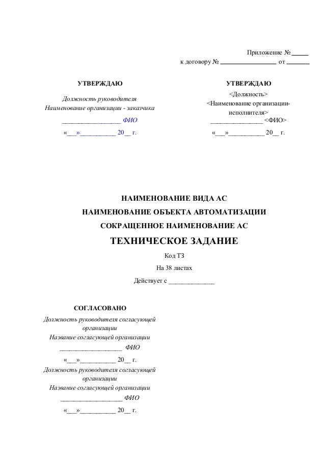 техническое задание гост 34.602.89
