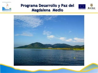 Programa Desarrollo y Paz delPrograma Desarrollo y Paz del
Magdalena MedioMagdalena Medio
 