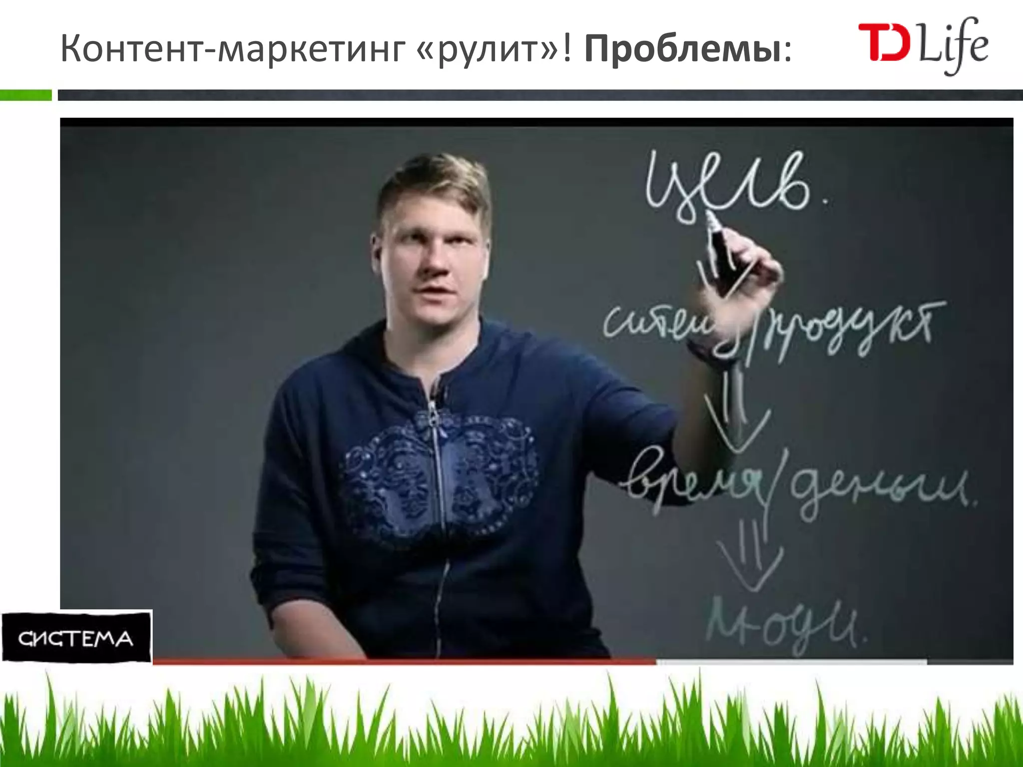 Контент-маркетинг «рулит»! Проблемы:
 