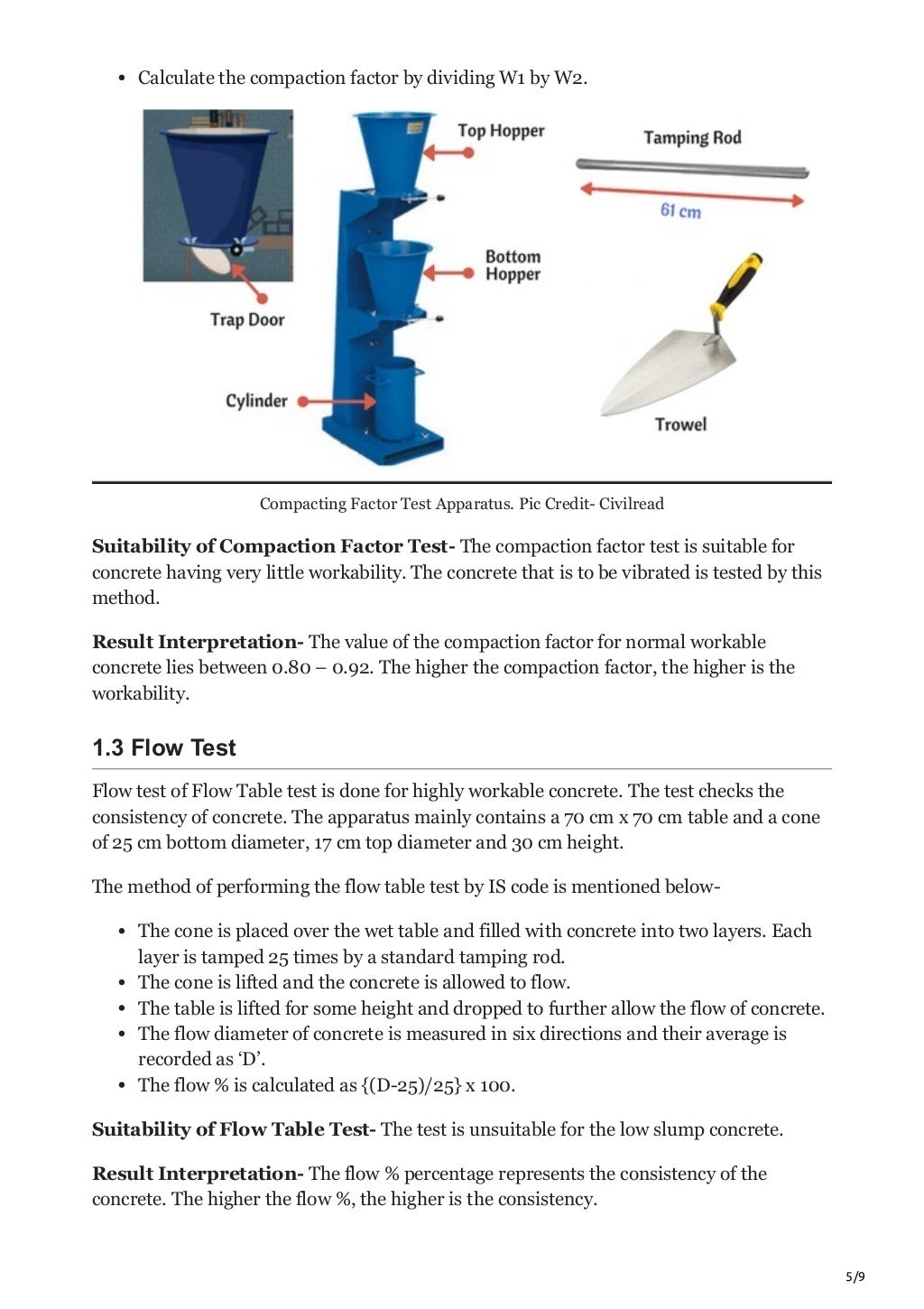 5 Must Know Types of Concrete Testing for Civil Engineers