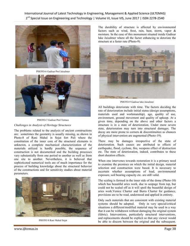 Challenges in Conservation of Heritage Structures | PDF