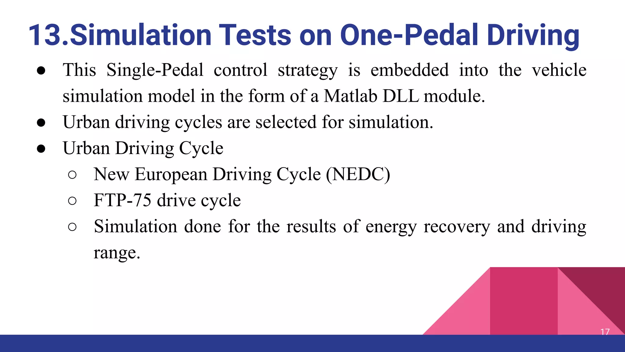 Regenerative Braking in SIngle Pedal Systems in Electric Vehicles ...