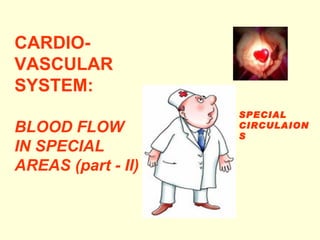 CARDIO- VASCULAR SYSTEM: BLOOD FLOW IN SPECIAL AREAS (part - II) SPECIAL CIRCULAIONS 