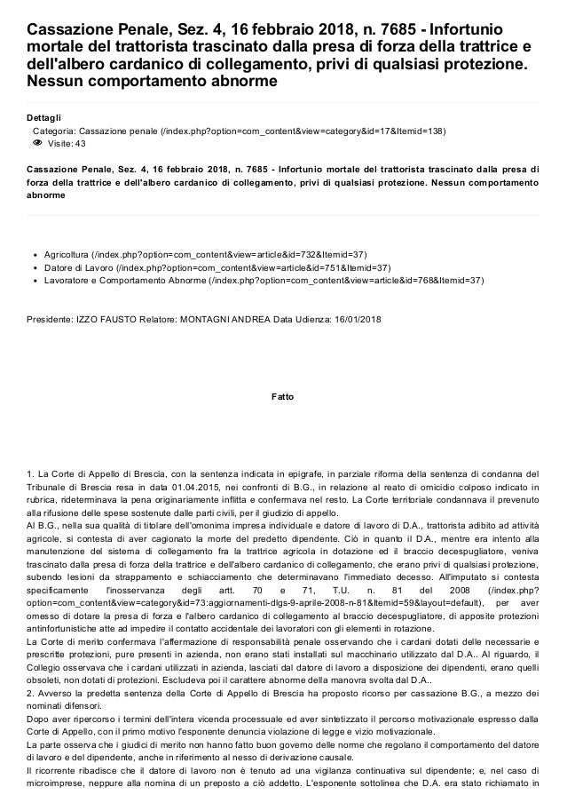 Ricorso Per Cassazione Ricorso Per Cassazione