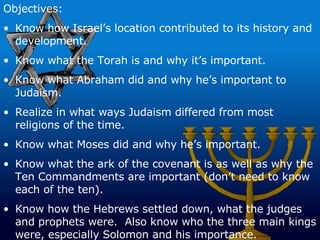 3.4 - The Origins Of Judaism