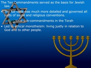 3.4 - The Origins Of Judaism