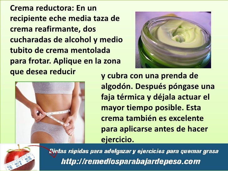 Dietas para adelgazar caseras cogiendo