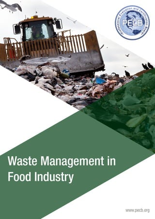 www.pecb.org 
Waste Management in 
Food Industry 
 