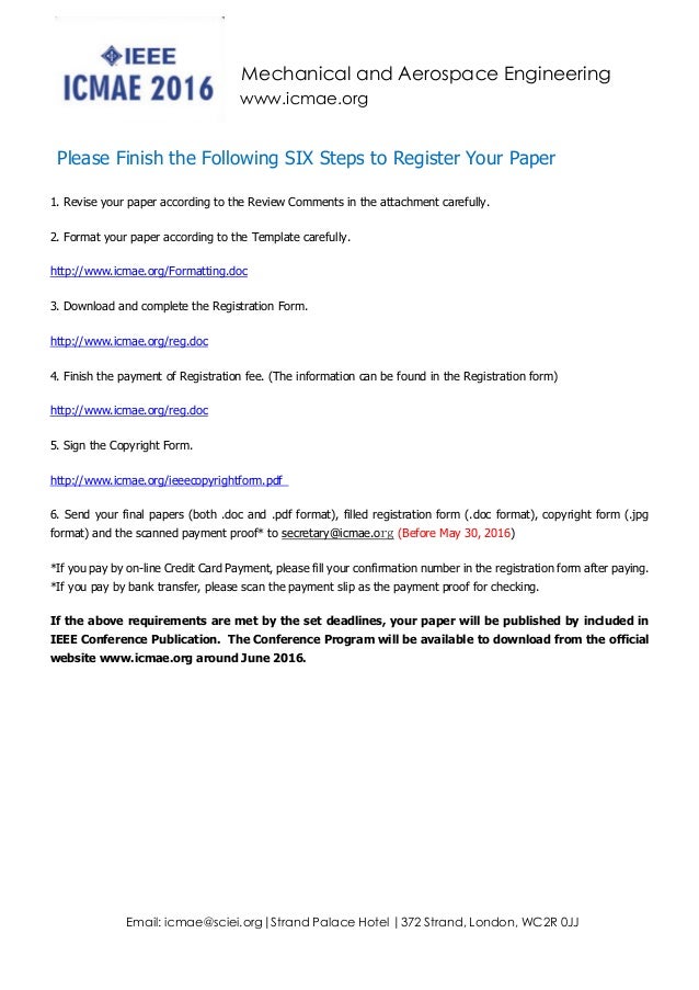ICMAE 2016 Acceptance Letter ICMAE 2016 Acceptance Letter
