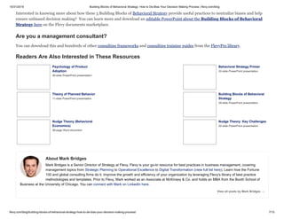 [Whitepaper] Building Blocks of Behavioral Strategy: How to De-Bias ...