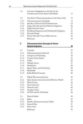 Telecommunication Networks For The Smart Grid Alberto Sendin | PDF