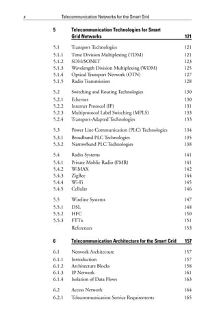 Telecommunication Networks For The Smart Grid Alberto Sendin | PDF