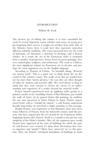 William R. Cook The Art Of The Franciscan Order In Italy William R Cook | PDF