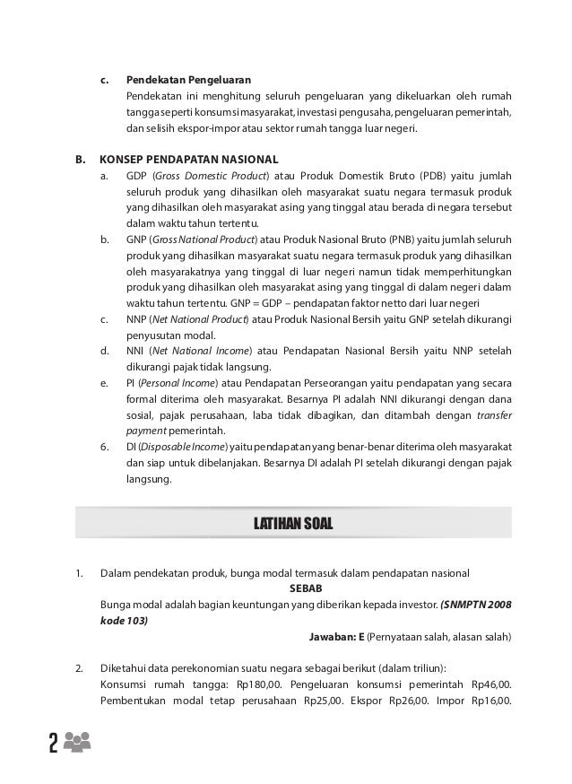 Soal Sbmptn Ekonomi Jejak Belajar