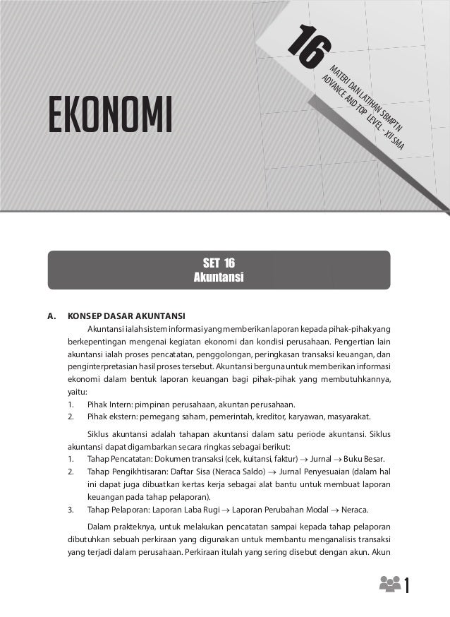 Materi Dan Soal Latihan Sbmptn Soshum Ekonomi