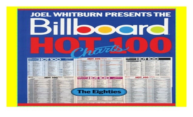 Billboard Hot 100 Charts The Eighties Record Research Series Dow