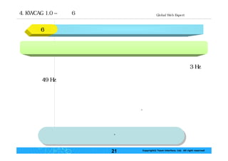웹 접근성의 지침 및 평가 팀인터페이스 현준호