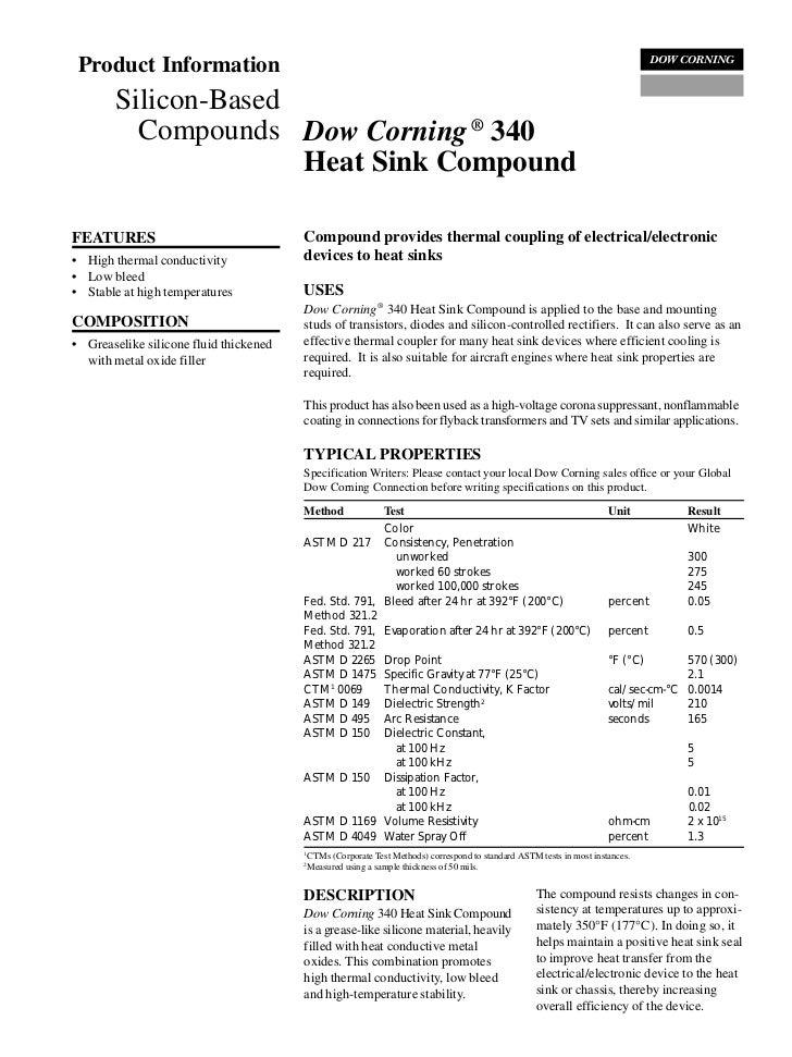Molykote 340 Heat Sink Compound In India Call Project Sales