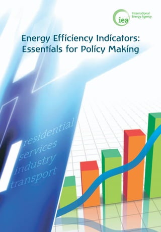 Energy Efficiency Indicators:
Essentials for Policy Making
 