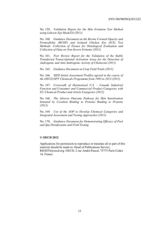 Bcop Test Guidance Document On Standardised Test Guidelines For Evaluating ...