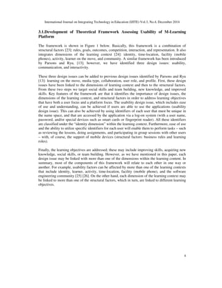 A STUDY OF THE INTERFACE USABILITY ISSUES OF MOBILE LEARNING ...