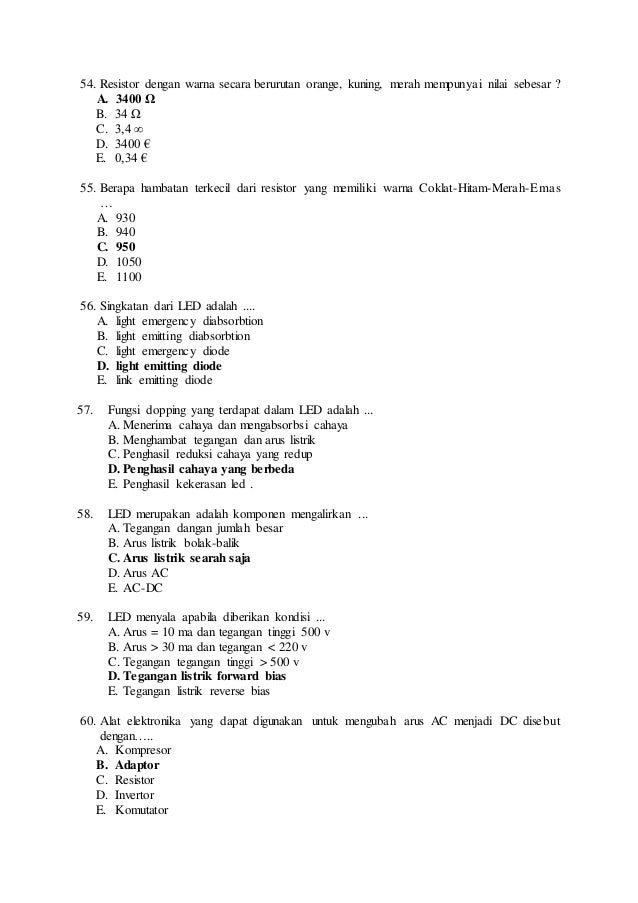 Bank Soal Prakarya Rekayasa Buat Siswa