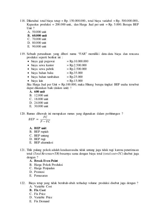Soal Prakarya Menghitung Bep Guru Paud