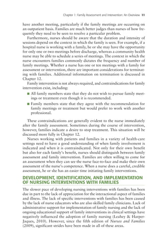 Nurses And Families A Guide To Family Assessment And Intervention 6th ...